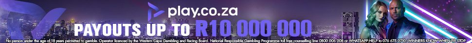 Play.co.za — Payouts up to R10,000,000